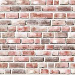 seamless Seamless 3D PBR Texture of Red and Brown Cracked Brick Wall with Chipped and Worn Edges texture 8k free download PBR