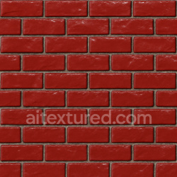 seamless Shiny Painted Brick Texture Seamless 1024X1024 texture 1024x1024 free download PBR