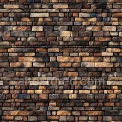 seamless Seamless 3D PBR Texture of Cracked Multicolored Brick Wall with Rough Surface texture 8k free download PBR