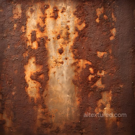 Rusty Metal PBR Texture Featuring Cracked and Corroded Surface Rust texture preview