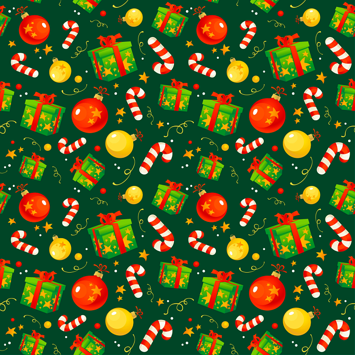 All Christmas Digital paper of Festive Christmas Digital Paper with Gif… seamless PBR texture preview