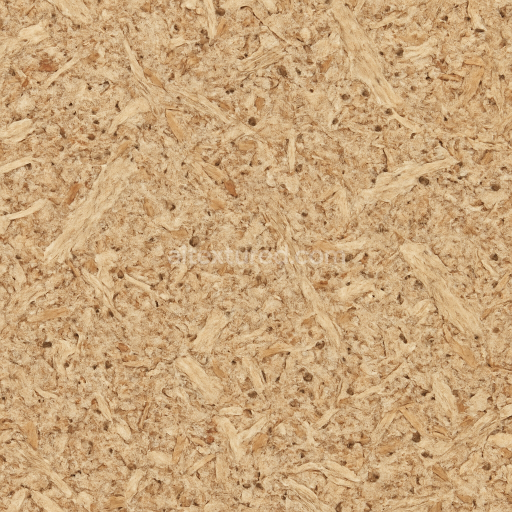 Seamless 3D Texture PBR 8K Particleboard Porous Surface with Compressed Wood Chips