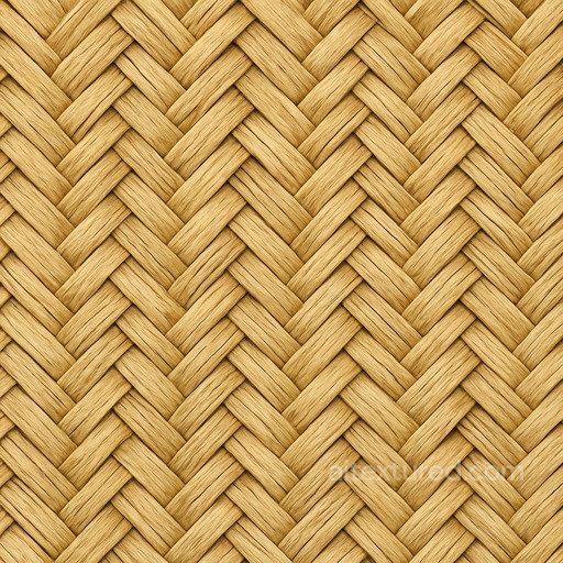 Patterned Straw Seamless Texture seamless Basic-materials PBR texture