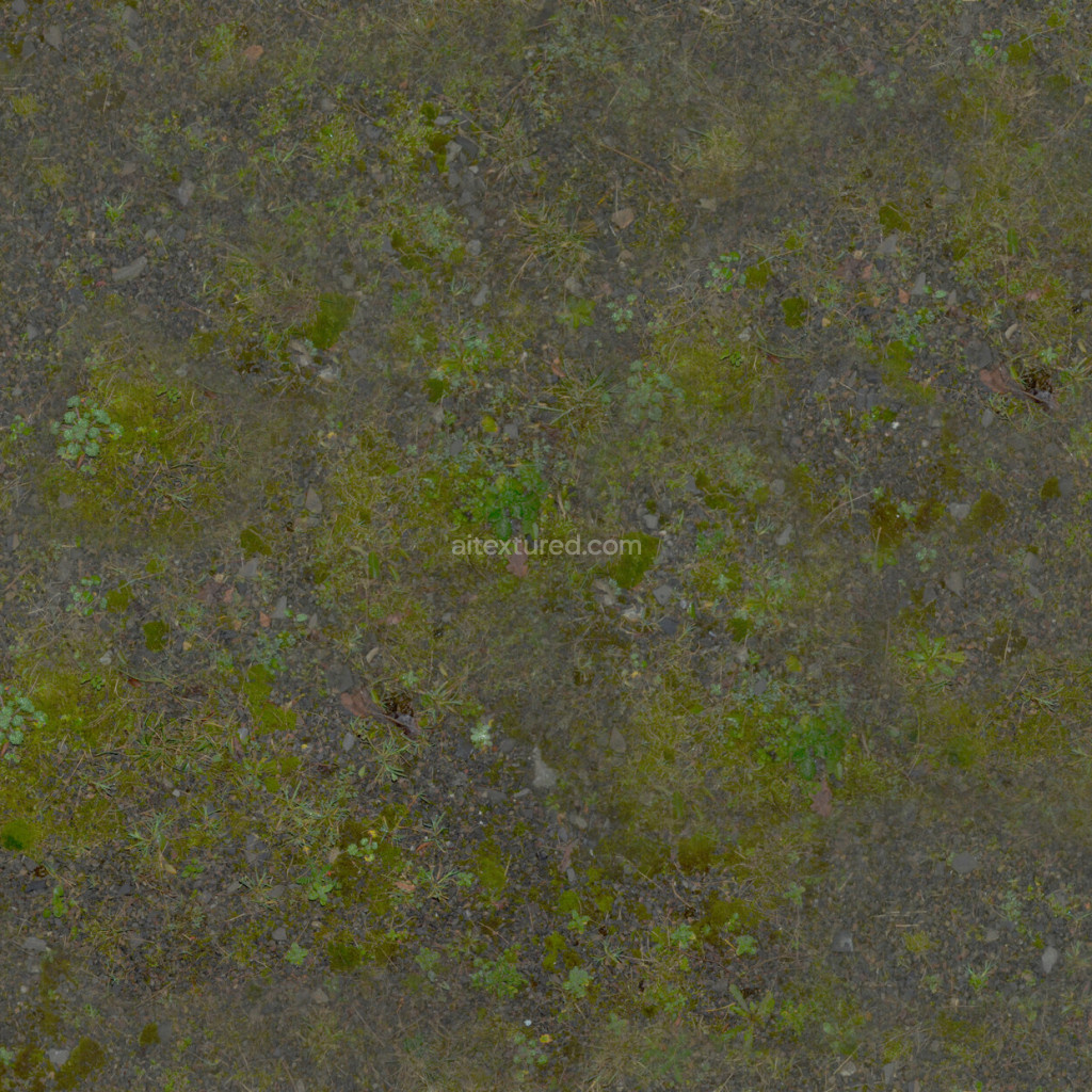 Ground Natural Earthy Grassy Tileable Rough Realistic PBR Texture ...