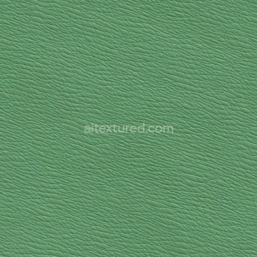 Seamless 3D Green Pebbled Leather PBR Texture with Fine Grain Pattern