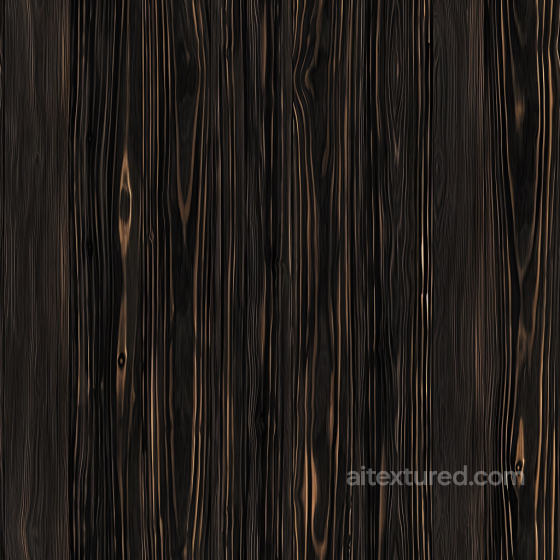 Charred Wood Planks Texture with Deep Grain and Knots Wood texture preview