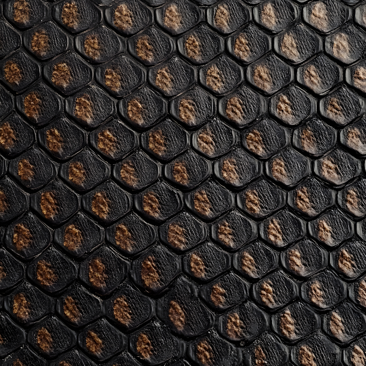 Reptilian Skin Featuring Detailed Scales and Organic Patterns seamless PBR texture preview