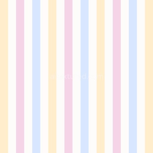 Preview — Seamless 3D PBR Texture of Soft Pastel Watercolor Stripes Fabric