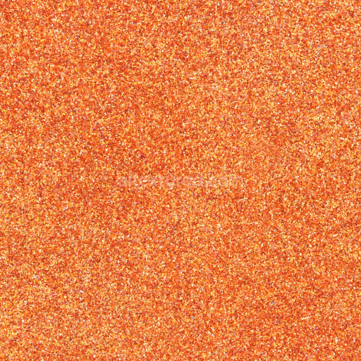 Seamless 3D PBR Orange Glitter Sparkle Texture with Fine Reflective Particles