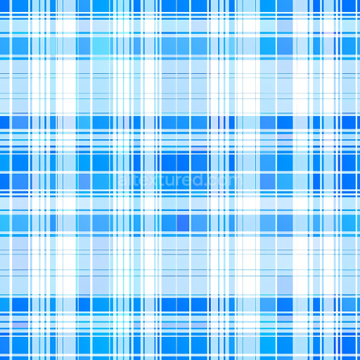 Seamless 3D Painted Metal PBR Texture with Blue Plaid Pattern