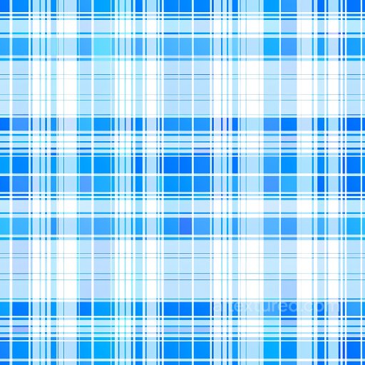 Seamless 3D PBR Texture Featuring Blue and White Classic Plaid Pattern texture preview
