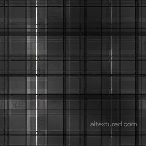 Dark Brushed Metal Plaid PBR Texture with Fine Grid Lines Plaid texture preview