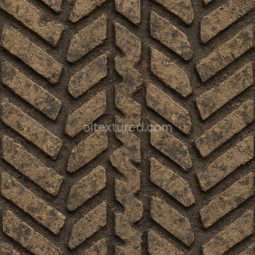 Dirty Tire Tread Rubber Texture Seamless