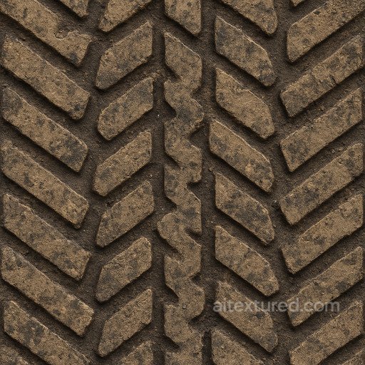 Dirty Tire Tread Rubber Seamless Texture seamless Rubber PBR texture