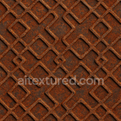 seamless Patterned Rusty Metal Seamless Texture texture 1024x1024 free download PBR