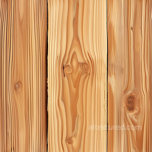 Pine Wood Planks PBR Texture Featuring Natural Knots and Grain seamless Wood PBR texture