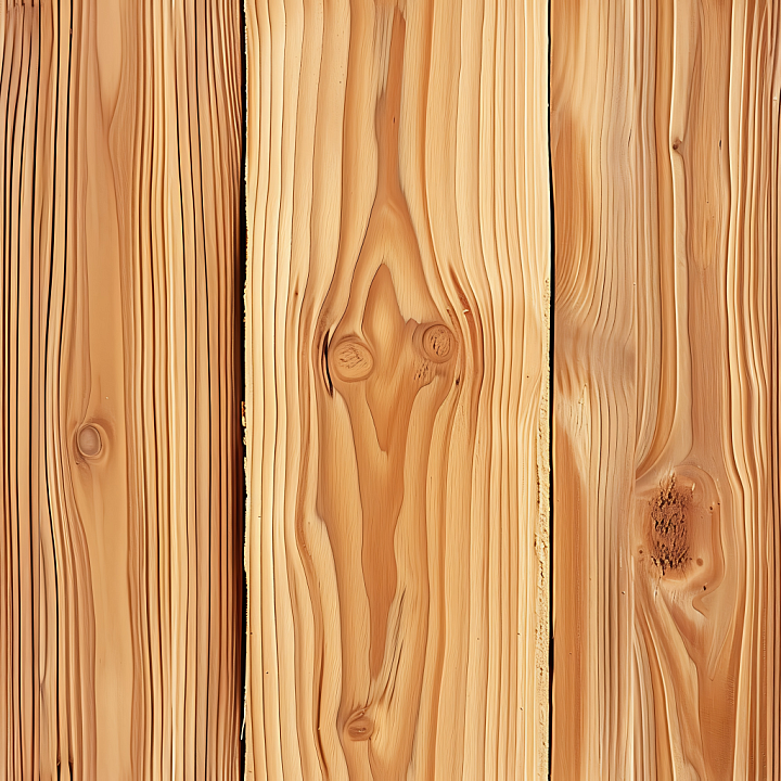 Pine Wood Planks Featuring Natural Knots and Grain seamless PBR texture preview