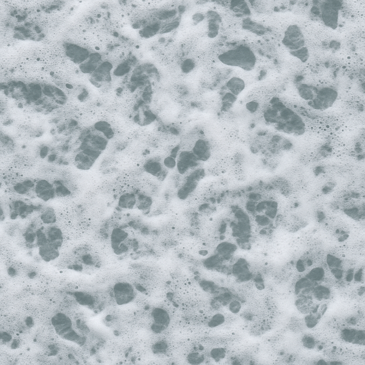 Foamy Ocean Foam seamless PBR texture preview