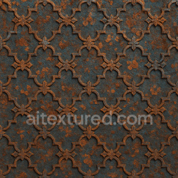 seamless Patterned Corroded Steel Seamless Texture texture 1024x1024 free download PBR