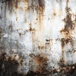 seamless Seamless 3D Rusty Metal Wall Cracked and Pitted PBR Texture with Weathered Rust Stains texture 8k free download PBR