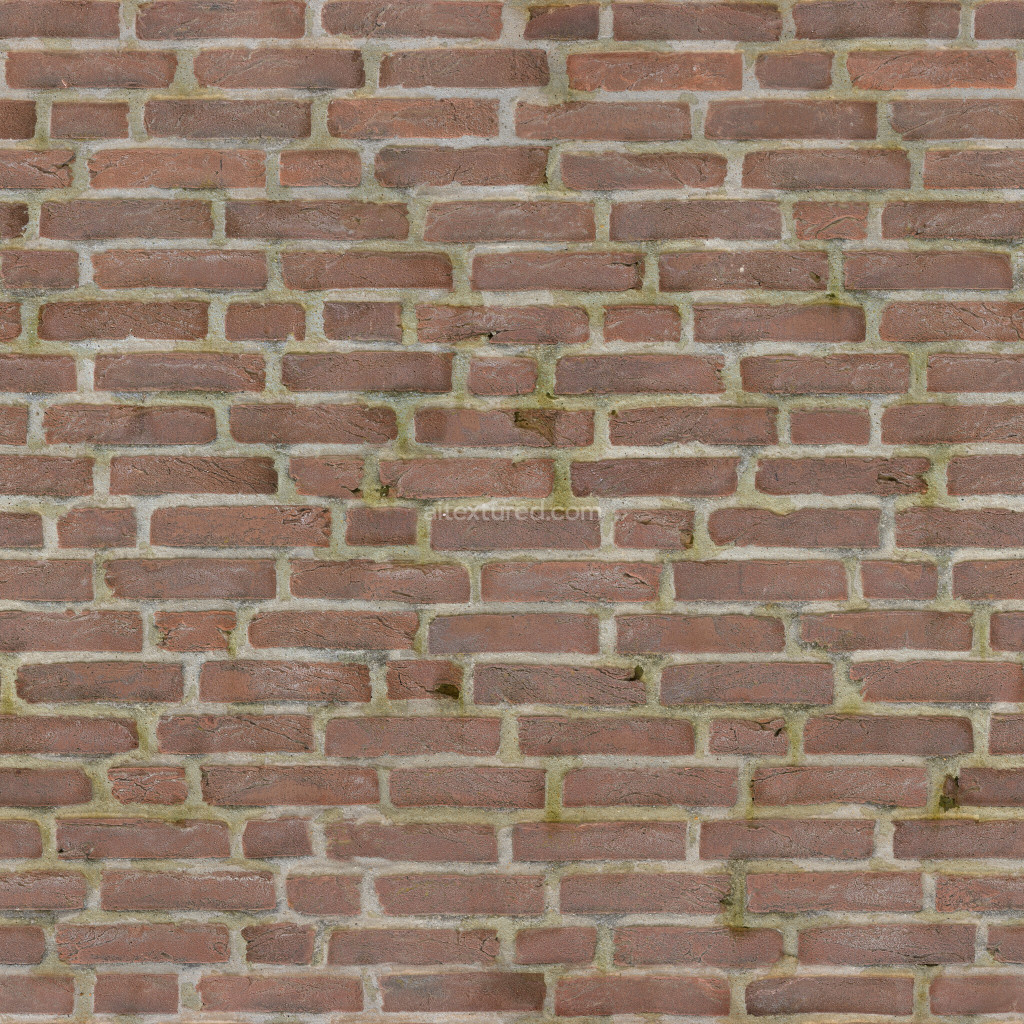 Seamless PBR brick texture for 3D applications