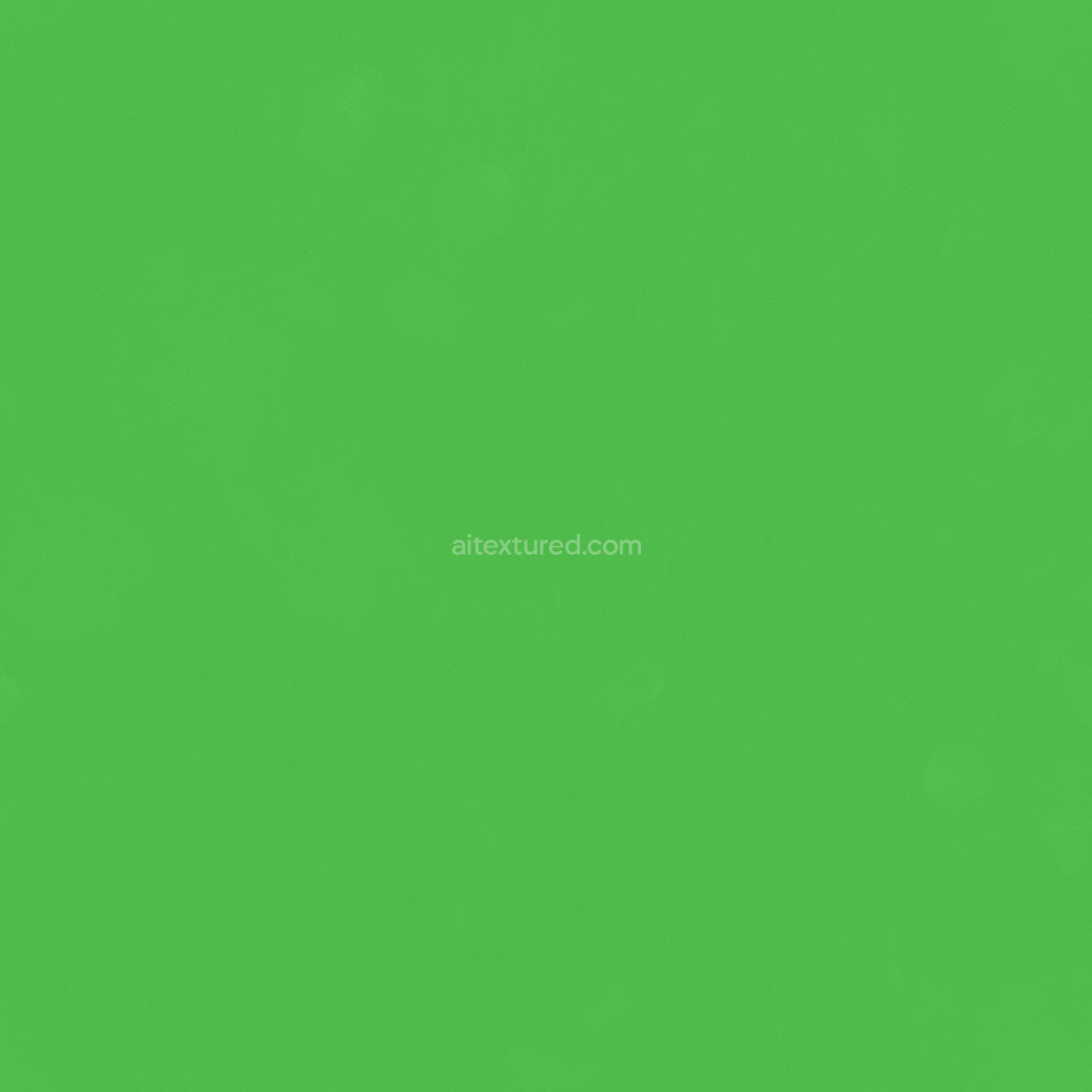 Seamless green plastic PBR texture suitable for 3D models