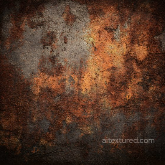 Rusty Metal PBR Texture Featuring Cracked, Corroded Surface with Rust Patterns Rust texture preview