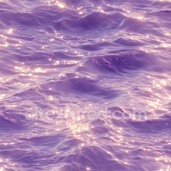 seamless Seamless 3D Water PBR Texture with Stylized Purple Ocean Waves and Sparkling Highlights texture 8k free download PBR