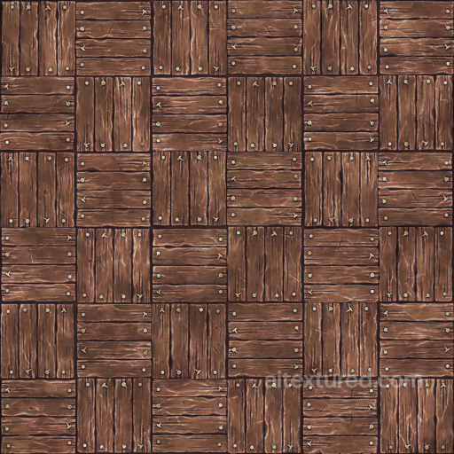 Stylized Cartoon Floor Ground Wood - Seamless PBR Texture seamless Wood PBR texture