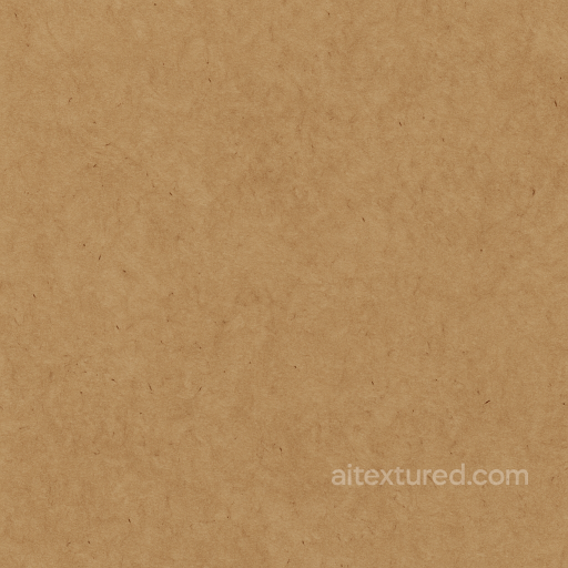 Showing Aged Cardboard With Cardboard Discoloration And Fiber Orientation seamless Cardboard PBR texture