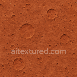 seamless Seamless 3d texture pbr 8k dusty red dwarf surface with iron oxide and cratered rugged terrain texture 8k free download PBR