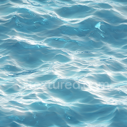 seamless Seamless 3D PBR Texture of Realistic Ocean Surface Water with Gentle Waves and Reflective Highlights texture 8k free download PBR