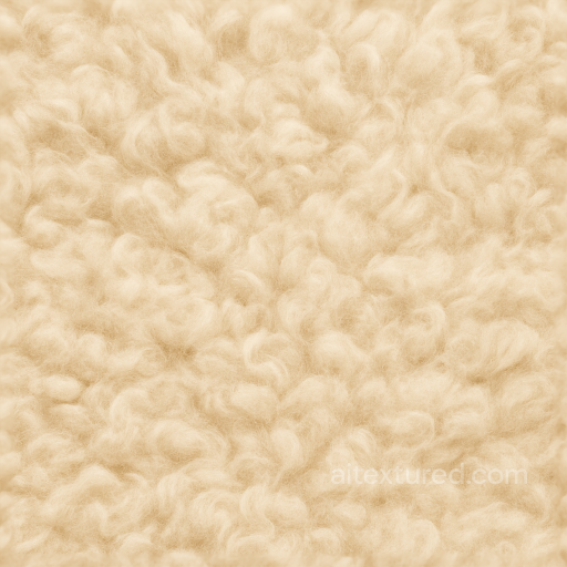 Merino Wool Fleece Soft Natural Wool Fibers seamless Wool PBR texture
