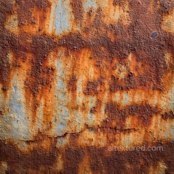 Rusted Metal PBR Texture Featuring Cracks, Corrosion, and Rough Patina Rust texture preview