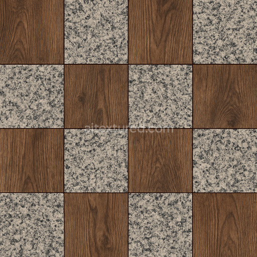 Wooden Granite Floor Seamless Texture