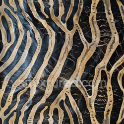 seamless Seamless 3D cracked black and tan leather PBR texture with distressed grain texture 8k free download PBR