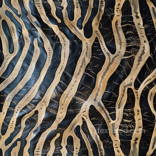 cracked black and tan leather PBR texture with distressed grain seamless Leather PBR texture