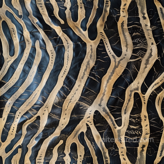 cracked black and tan leather PBR texture with distressed grain Leather texture preview