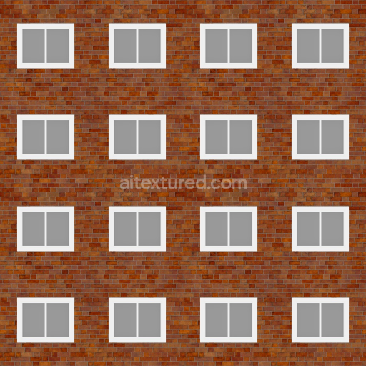 Preview — Archviz Brick Building Facade Substance Designer Wall — Seamless PBR Texture