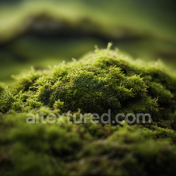 seamless High-Resolution Mossy Ground Texture with Lush Green Detailing texture 8k free download PBR