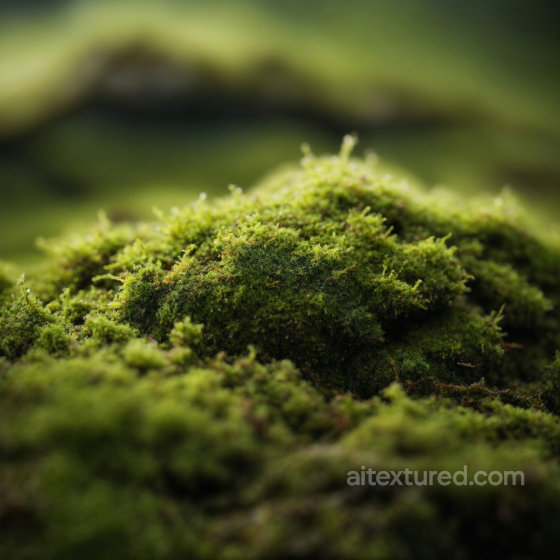 Mossy Ground Texture with Lush Green Detailing Ground surface texture preview
