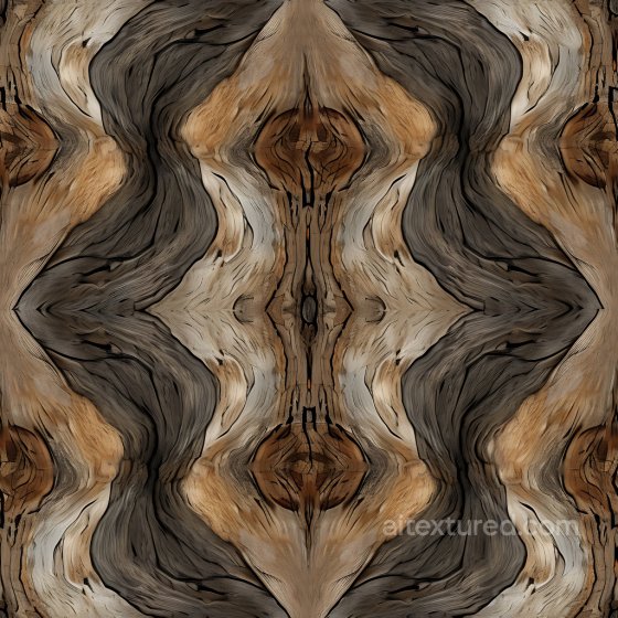 Cracked Wood Texture with Deep Fissures and Natural Grain Variations Cracked & Holes texture preview