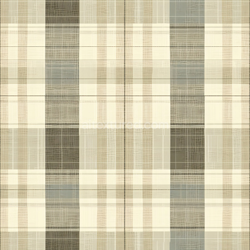 Seamless 3D Plaid Patterned Metal PBR Texture in Neutral Tones