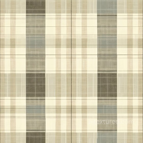 Beige and Gray Neutral Plaid Fabric Seamless Texture with Fine Weave Plaid texture preview
