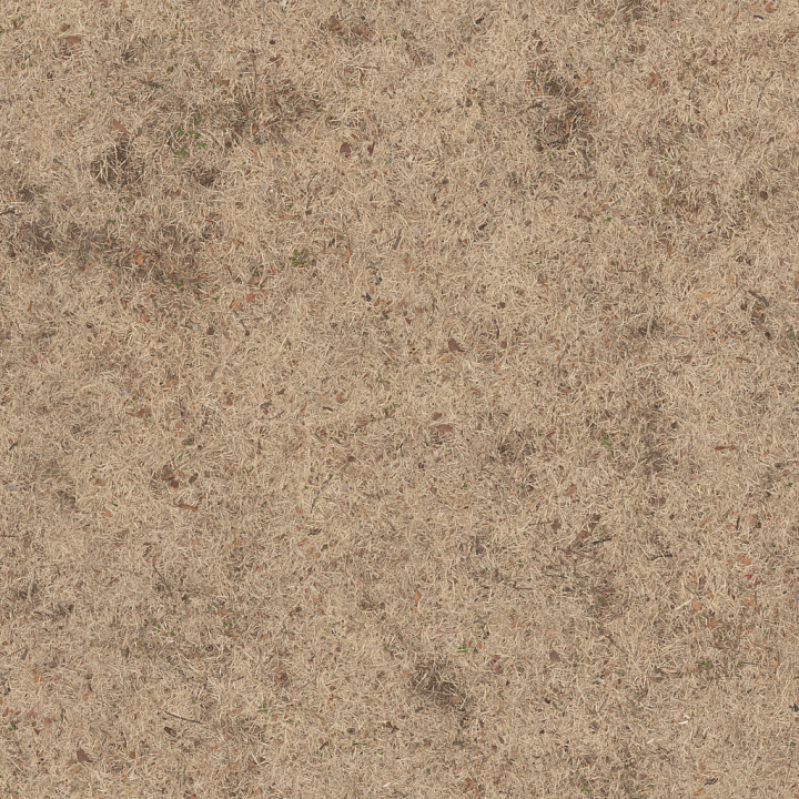 Withered Grass - Old Weathered Grass Discolored Driedup Dry seamless PBR texture preview