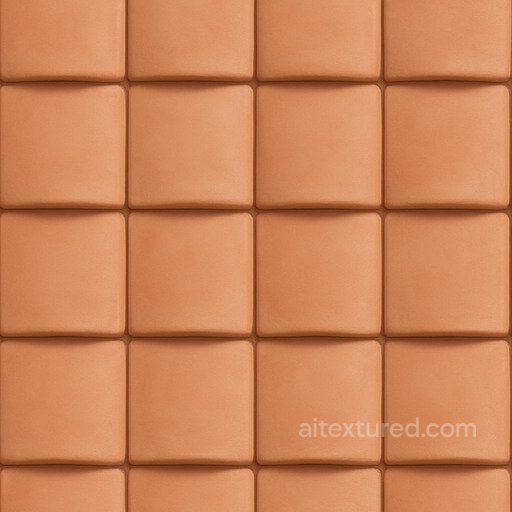 Smooth Clay Tiles Seamless Texture seamless Roofing PBR texture