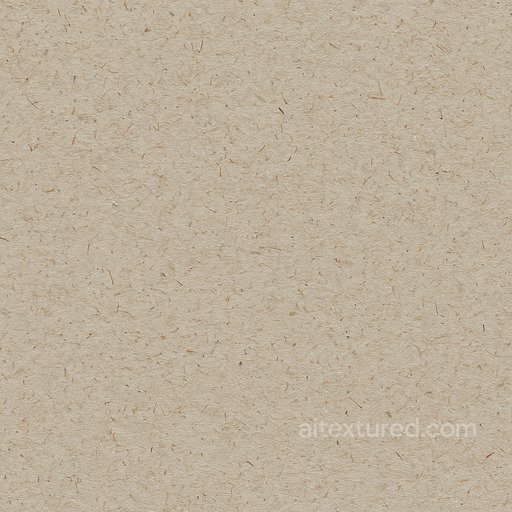 Recycled Paper Visible Fibers seamless Paper PBR texture