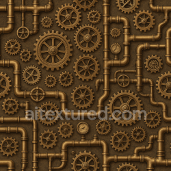 seamless Seamless Water PBR Texture — Make Generative Fill Steampunk Cogs Steam Pipes Theme texture 8k free download PBR