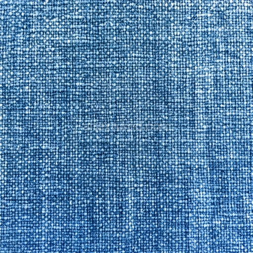 Seamless 3D Cracked Denim Fabric PBR Texture with Detailed Worn Blue Weave