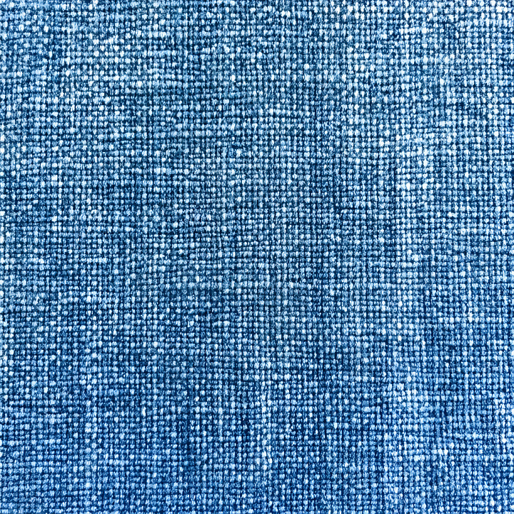 Cracked Denim Fabric with Detailed Worn Blue Weave seamless PBR texture preview